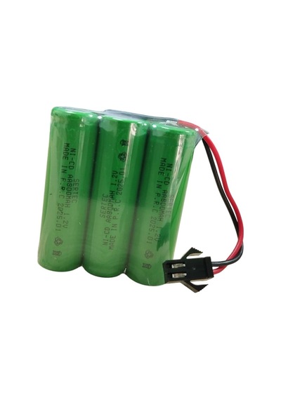 3.6v 3s1p Aa 800 Mah Kablo + Siyah Konnektörlü Oyuncak Pili Evimdeyokyok