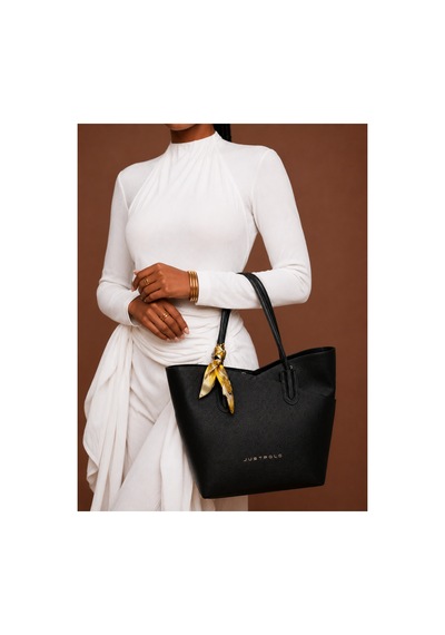 Just Polo Siyah Kadin Omuz Cantasi 3'lu Set Gunluk Shopper Canta Krem
