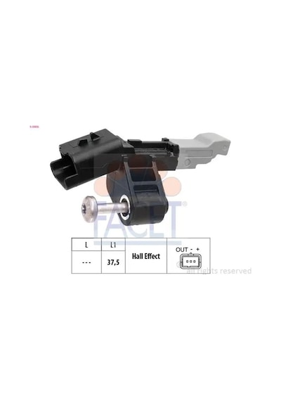 Peugeot 208 Krank Sensoru 1.2 Puretech 2014-2024 Facet 90806