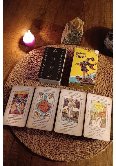 Başlangıç Tarot Destesi 78 Kart - Arındırma Kesesi Hediyeli