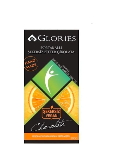 Glories Şekersiz Vegan Bitter Portakal Tablet 100 G