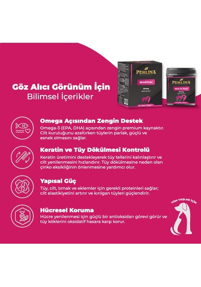 Perlina Cilt Ve Tüy Sağlığı Tablet