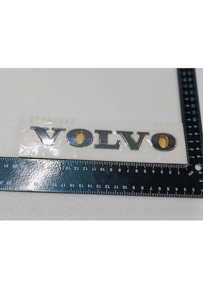 Volvo S80 1998 2006 Uyumlu Volvo Krom Bagaj Yazısı Eski Tip 3m 3d Abs