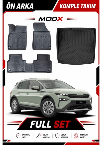 Hyundai İx35 2012 Model 5d Havuzlu Paspas + 3d Bagaj Havuzu Seti Premıum A+