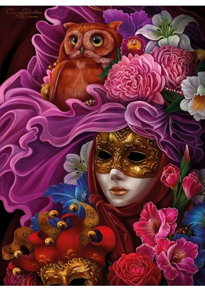 Nova 1000 Parçalık Maske Puzzle