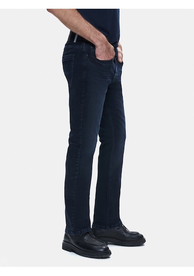 Paul X Düz Paça Orta Bel Lacivert Jean Pantolon Lacivert