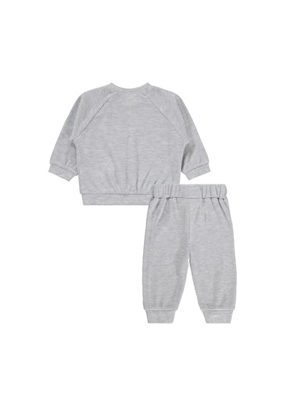Civil Baby Basic 3-18 Ay Takım - Gri Karmelanj
