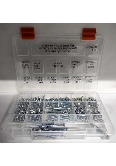Ayaz Matkap Uçlu Akıllı Vida Seti 307 Parça N11.16196