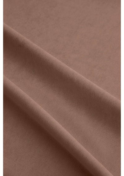 Gauze Fabric Design Kadife Dokulu Dertsiz Masa Örtüsü, Safir Deve Tüyü