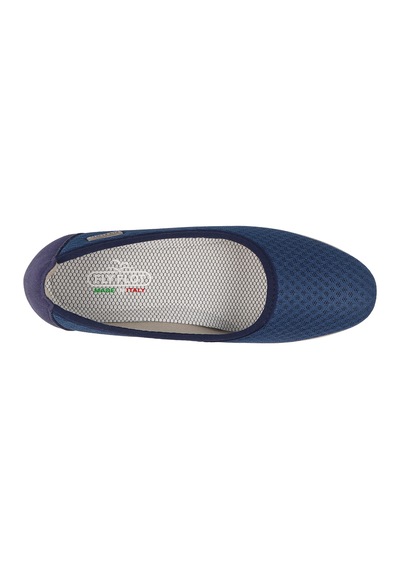 Sneaker Günlük Kadın 18 X15 78 Fly Flot Cloth Shoe Dark Blue Dark Blue Koyu Mavi