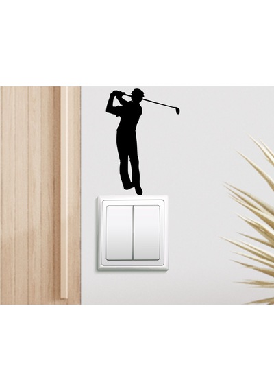 Bk Home Golfçü Tasarımlı Duvar Sticker-1
