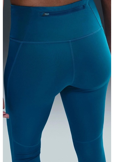 Nike Dri Fit Tempo Hr 7/8 Swoosh Run Tight Yüksek Bel Koşu Antreman Taytı Yeşil