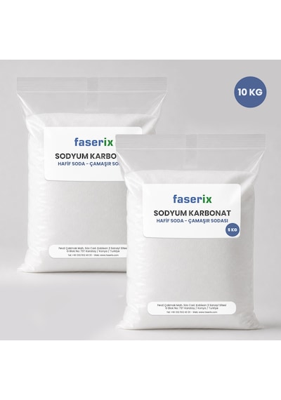 Şişecam Çamaşır Sodası Sodyum Karbonat Hafif Soda 10 Kg