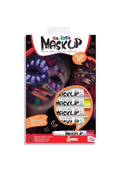 Carioca Mask Up Yüz Boyası Neon 6 Renk