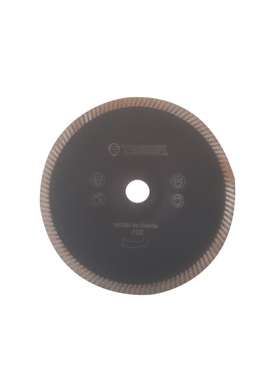 Evye Granit Konkau 180mm Evye Açıcı Siyah
