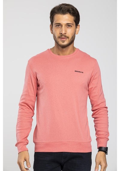 Erkek Bisiklet Yaka Slim Fit Sweatshirt Spr2019k18 001