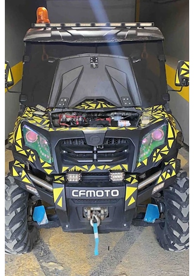 Hightech 2 Adet 12 Led Turuncu Beyaz 45w 10cm Kare Led Lamba Atv Offroad Motosiklet Sis Farı