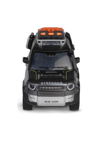 Vardem Kutulu Sürtmeli Işıklı Müzikli Off-road Lüks Araba - Gri Antrasit