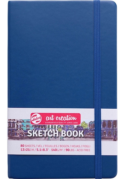 Talens Art Creation Sketch Book 13x21 CM 140g 80 Yaprak Navy Blue