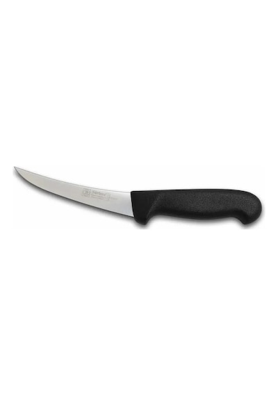 61113 - Sürmene Esnek Eğri Kemiksiz Sıyırma Bıçağı 13,5 Cm 001 Siyah