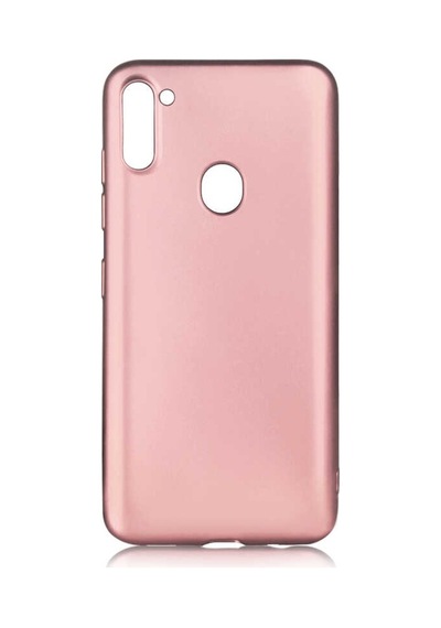 Samsung Galaxy Uyumlu A11 Kılıf Zore Premier Silikon Kapak-Siyah
