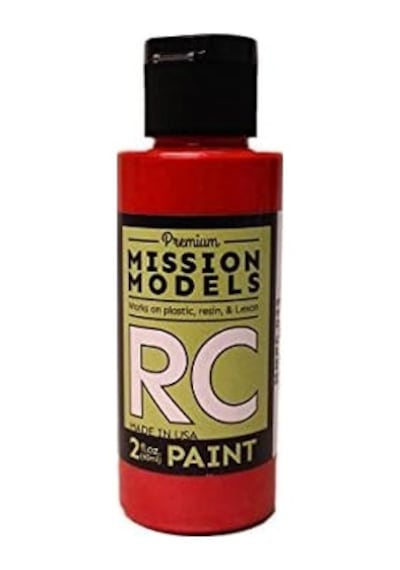 Mission Models Mmrc-023 Su Bazlı Rc Boya, 2 Oz Şişe, İnci Kırmızısı 6998