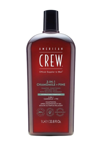 American Crew 3-ın-1 Chamomile Pine Relaxing Şampuan 1000 Ml