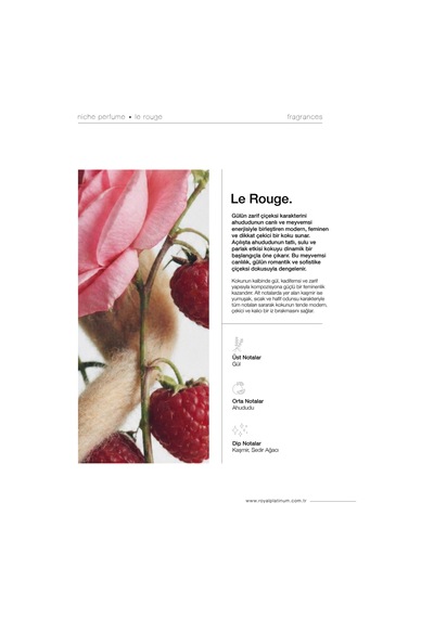 Le Rouge 100 Ml Nıche Parfüm Çiçeksi