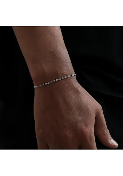 Gümüş 2 Mm Ince Gurmet Bileklik