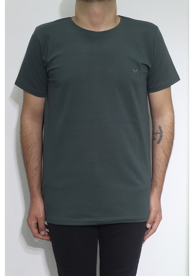 Santa Dmctekstil Erkek Tshirt-091 Düz Spor Kesim Dar Kalıp Bisiklet Yaka Basic T-shirt Haki Santa Dmctekstil Erkek Tshirt-091 Düz Spor Kesim Dar Kalıp Bisiklet Yaka Basic T-shirt Haki