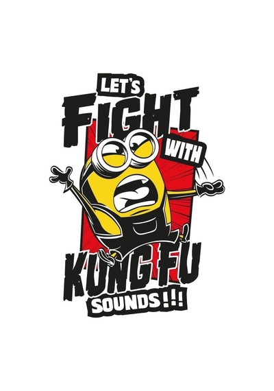 Minions Ütü İle Uygulanabilen Dtf Tekstil Baskı