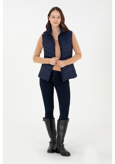 U.s. Polo Assn. Kadın Lacivert Yelek Dokuma 50289555-vr033 Lacivert