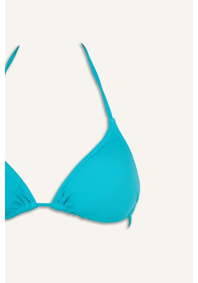 Defacto Regular Fıt Üçgen Bikini Üstü T3666az26smtr407 Turkuaz-tr407