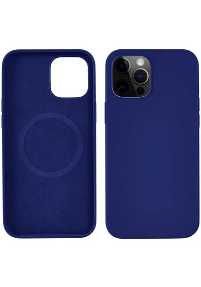 Apple Uyumlu iPhone 13 Pro Max Kılıf Zore Silksafe Wireless Kapak Siyah