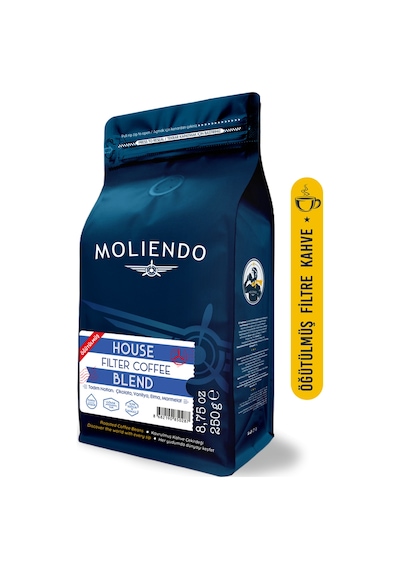 Moliendo Finest Coffee House Blend Öğütülmüş Filtre Kahve 250 G