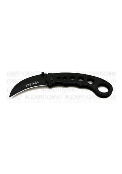 Breaker Marka Kamp Çakı(SLH-149)175gm-19cm-8cm Kamp Bıçak-KEMERE TAKILIR Siyah