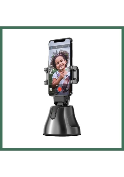 En-cag Apai Genie 360 Derece Takip Etme Özellikli Selfie Gimbal - Siyah Bss