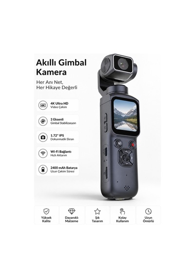 75mp 4k Ultra Hd Vlog Kamerası 330 Gimbal Stabilizatörlü Mini Kamera Vlogging Kamera Aı Yüz Takipli El Tipi Dijital Kamera Siyah Siyah 75mp 4k Ultra Hd Vlog Kamerası 330 Gimbal Stabilizatörlü Mini Kamera Vlogging Kamera Aı Yüz Takipli El Tipi Dijital Kamera Siyah Siyah