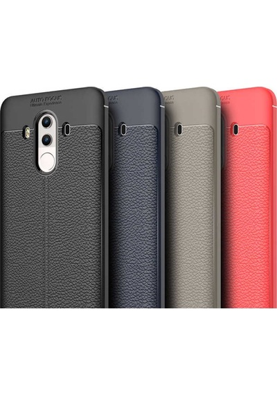 Huawei Mate 10 Pro Kilif Deri Tarzi Niss Silikon Case 389468443