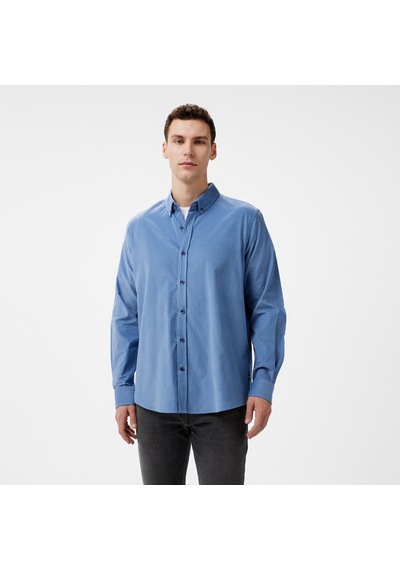 Nautica Erkek Mavi Classic Fit Gömlek Düz W47424t Mavi