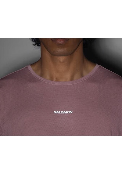 Salomon Shakeout Core Erkek Koşu Uzun Kollu Tişört Lc2778500 Pembe