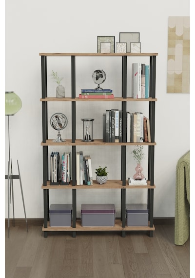 Venora 5 Katlı Modern Kitaplık Dekoratif Çok Amaçlı Kitaplık Ve Organizer Çok Raflı Düzenleyici - Meşe Meşe Venora 5 Katlı Modern Kitaplık Dekoratif Çok Amaçlı Kitaplık Ve Organizer Çok Raflı Düzenleyici - Meşe Meşe