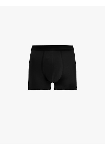 Koton Pamuklu Basic 3'lü Boxer Seti Siyah 6slm90044mk Siyah