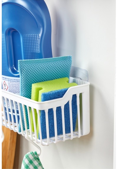 2 Adet Yapışkanlı Plastik Raf Düzenleyici Organizer Belirtilmemiş Beyaz Tr Diğer