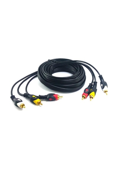 Electroon 3rca 3rca Gold Görüntü ve Ses Kablosu 1.5metre