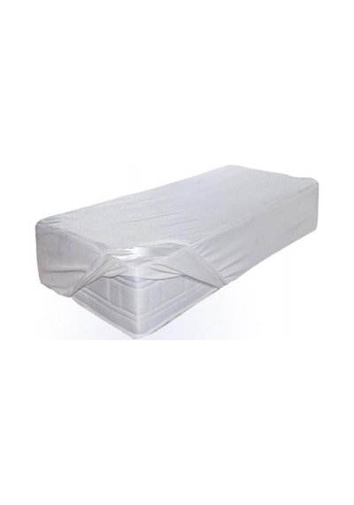 Mycey 70 X 130 Cm Bebek Fitted Alez Su Sıvı Geçirmez Pamuk Alez Beyaz