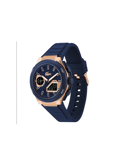 Lacoste Lac2011518 Erkek Kol Saati Metalik Gri - Altın