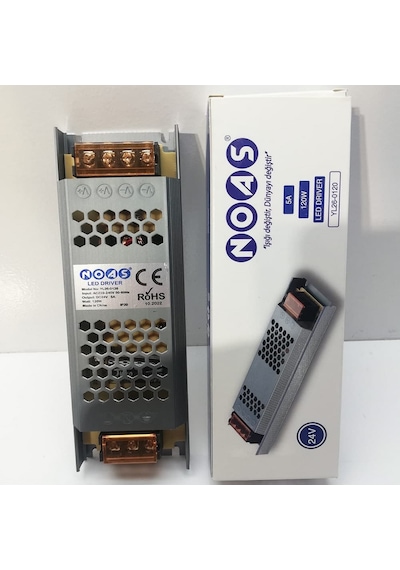 Noas 24v 5 Amper 120 W Trafo Ultra Slim Yl26-0120