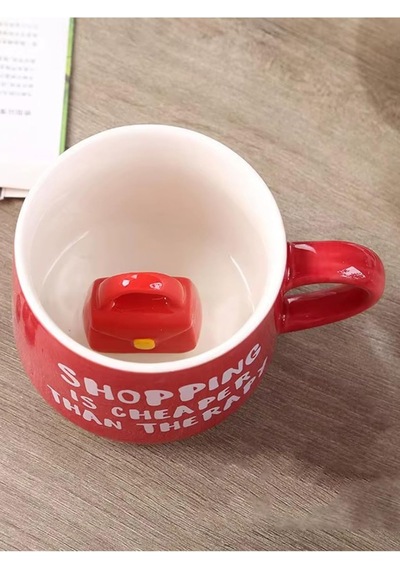 Mukko Home Kırmızı Lüks Çantalı Sürpriz Porselen Kupa 350 Ml, Alışveriş Temalı, Şık Ve Eğlenceli,kırmızı Beyaz - Çok Renkli Mukko Home Kırmızı Lüks Çantalı Sürpriz Porselen Kupa 350 Ml, Alışveriş Temalı, Şık Ve Eğlenceli,kırmızı Beyaz - Çok Renkli