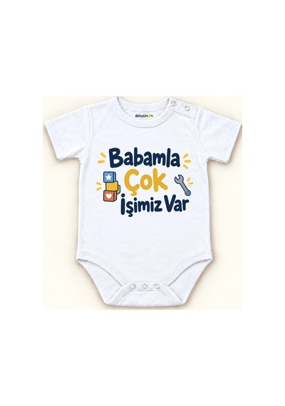 Babylimon Babamla Çok İşimiz Var Beyaz Kısa Kollu Çıtçıtlı Bebek Zıbını Beyaz - Babamla Çok İşimiz Var - 928161950 Beyaz - Babamla Çok İşimiz Var Babylimon Babamla Çok İşimiz Var Beyaz Kısa Kollu Çıtçıtlı Bebek Zıbını Beyaz - Babamla Çok İşimiz Var - 928161950 Beyaz - Babamla Çok İşimiz Var